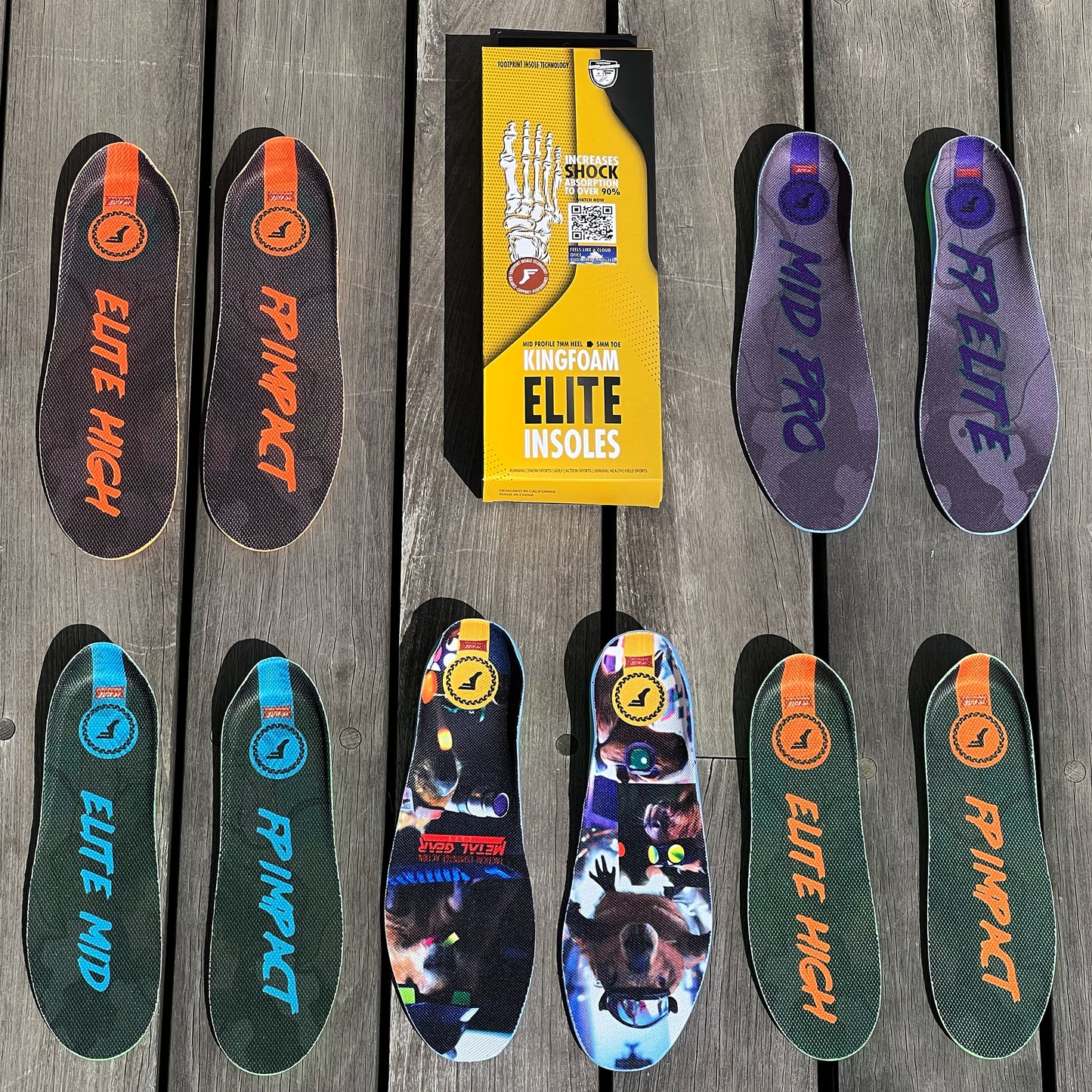 FP Insoles - Kingfoam Elite & Elite Pro